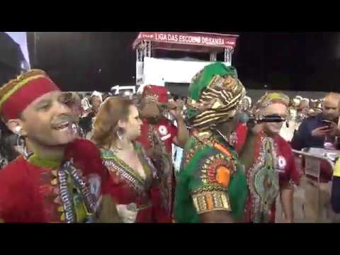 Mocidade Alegre: Largada do desfile do Carnaval 2020