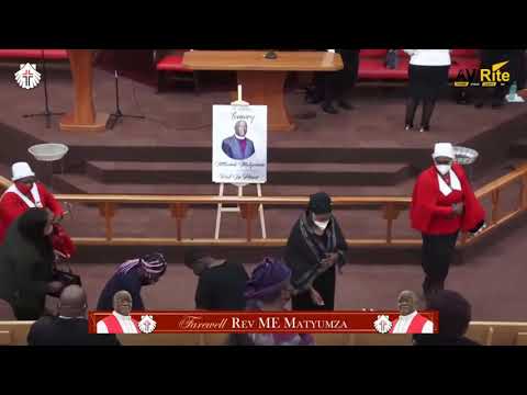 In loving Memory of 🕊❤Rev ME Matyumza 🕊❤  Benediction by Rev Mbete ; @Nondlwana Methodist Church