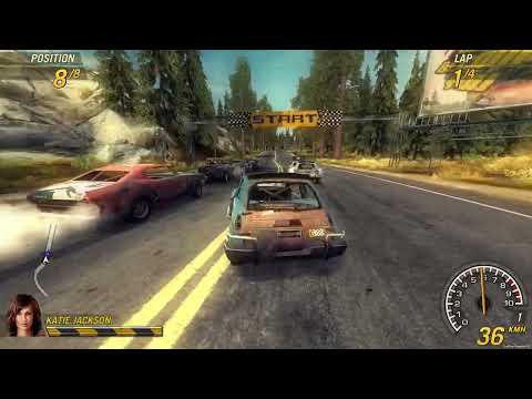 FlatOut 2 Gameplay Part 25 [4K 60FPS PC] No Commentary