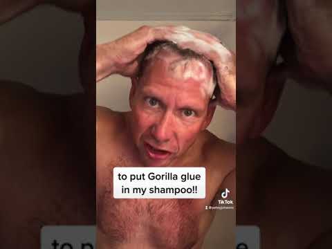 My son put gorilla glue in my shampoo!