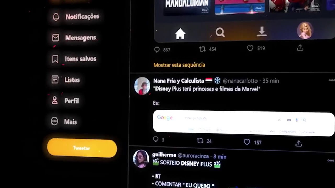 Conta Disney plus Gratis