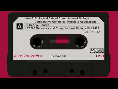 2A. Intro 2: Biological Side of Computational Biology. Comparative Genomics, Models & A...