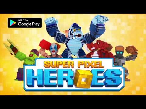 A Super Pixel Heroes videója