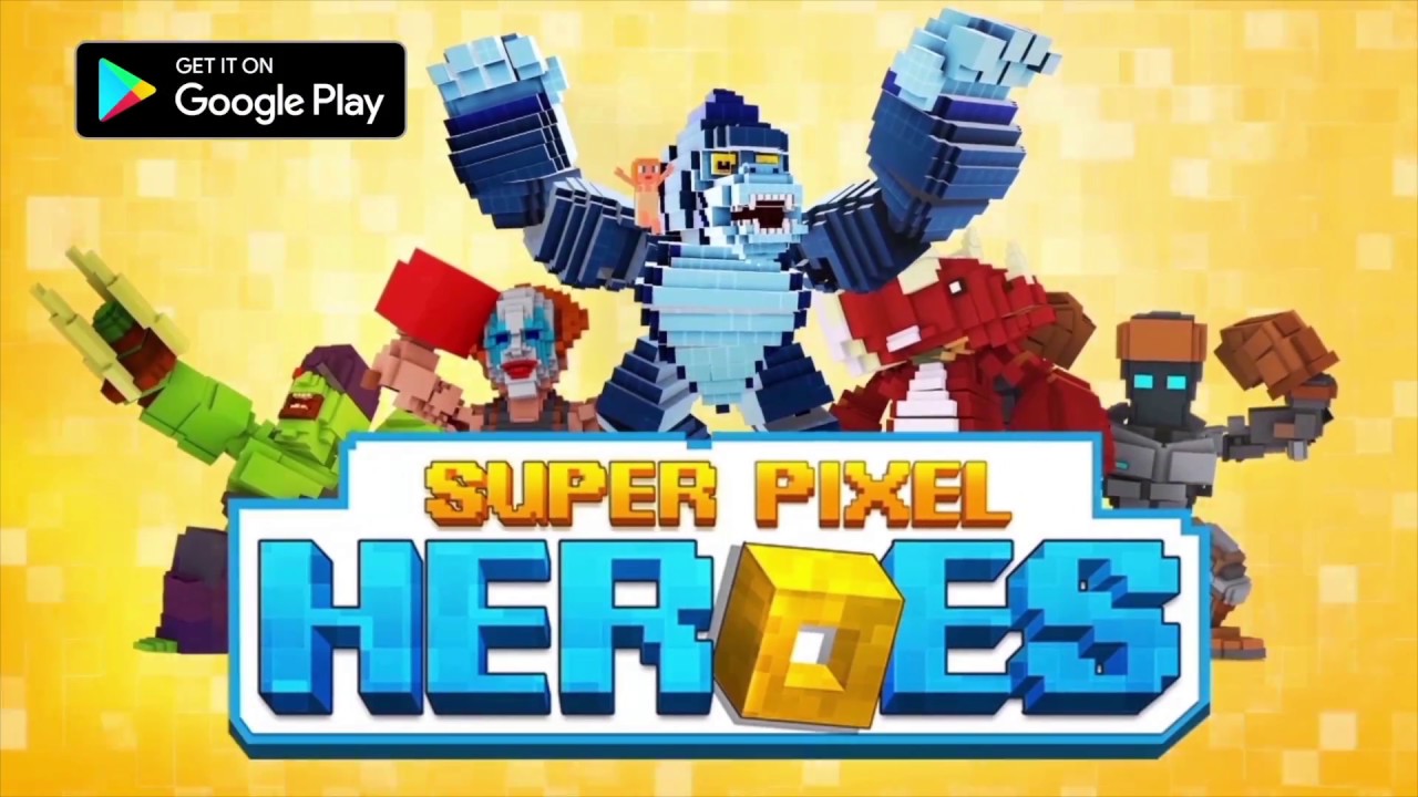 Super Pixel Heroes trailer thumbnail