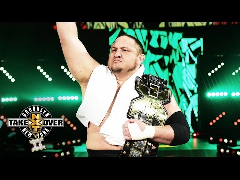 Samoa Joe Entrance: NXT TakeOver: Brooklyn II, exklusiv auf WWE Network