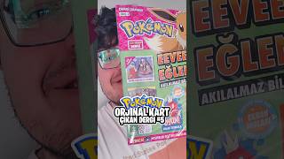 POKEMON KARTI ÇIKAN DERGİ 5 #pokemon #pokemonshorts