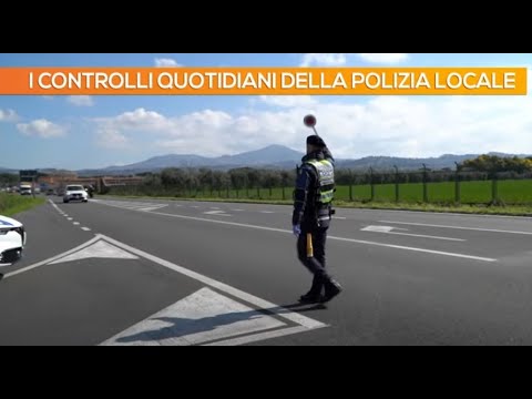 I controlli quotidiani della Polizia Locale di Ciampino
