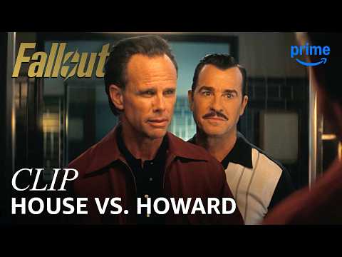 Mr. House & Cooper Howard's Bathroom Meeting | Fallout Season Two | Clip | Prime Video