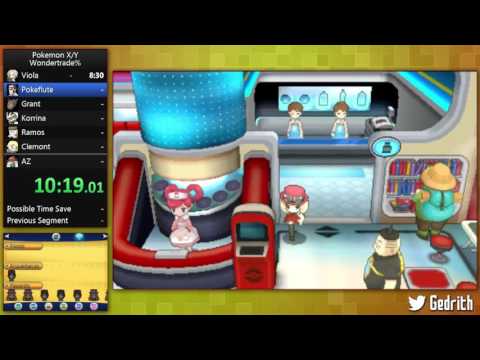 Pokemon X/Y Wonder Trade race in 4:46:48