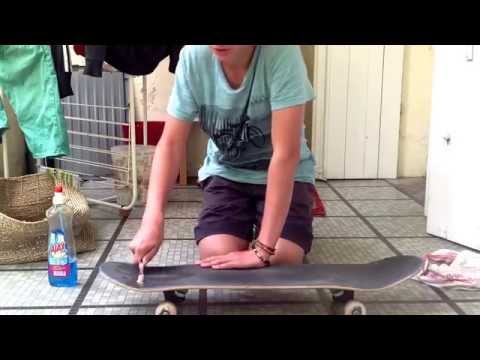 comment nettoyer skateboard