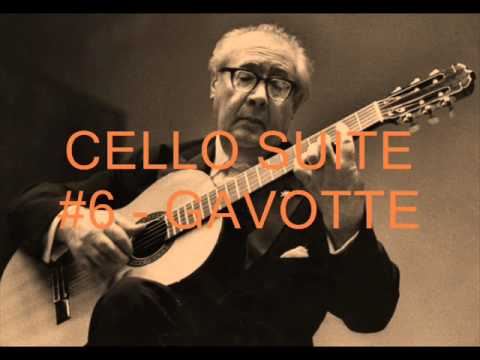 ANDRES SEGOVIA plays 3 PIECES by BACH