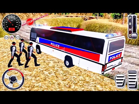 Offroad Police Bus Hill Driver 2020 - Best Android Gameplay