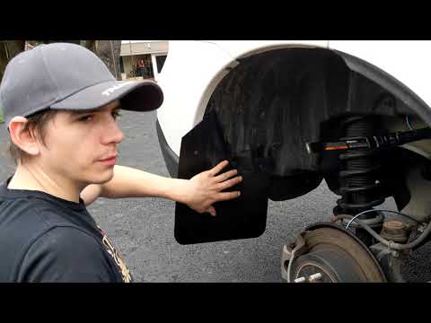 2013-2018 Suabru Forester Mudflap Install
