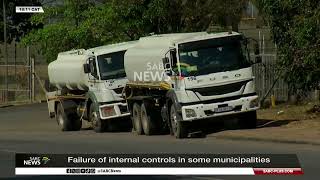 MFMA Report | Failure of internal controls in some municipalities
