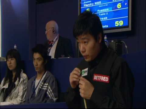 Hendry Vs Ding WCS2009 Part 3
