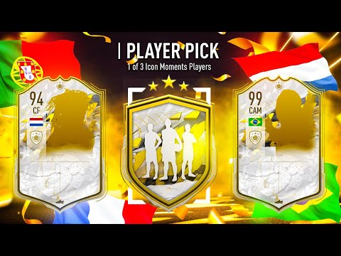 I OPENED MORE ICON MOMENTS PLAYER PICKS AND THIS HAPPENED!