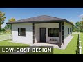 Simple House Design | 3 Bedroom House Plan | H3