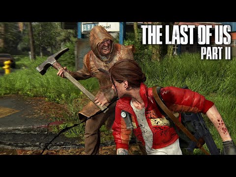 The Last of Us Part 2 PC - Aggressive Stealth Kills & Brutal Combat Gameplay in Ultra Wide