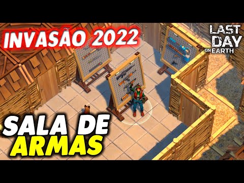 ACHEI UMA SALA DE ARMAS NA INVASÃO 2022 - Last Day On Earth