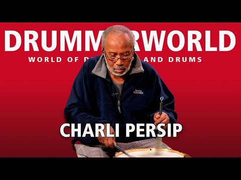 Charli Persip: Brush Technique: Swing at 260 bpm and 320 bpm #charlipersip #drummerworld