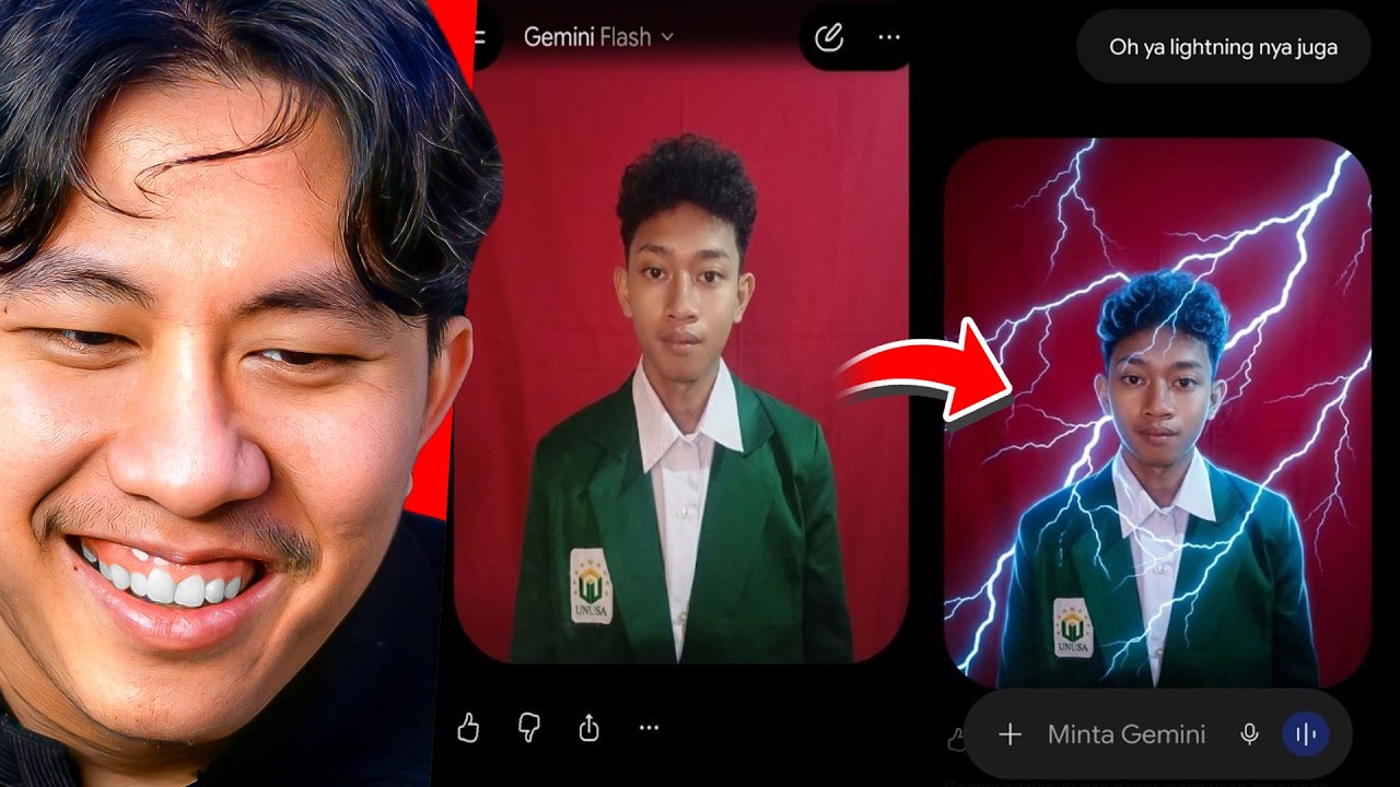 kalo nge prompt yang wajar aja mas.. 😹 - REACT MEME KOCAK