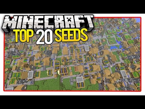Minecraft Top 20 Seeds (Minecraft PE Seeds & Minecraft PC Seeds) 2016
