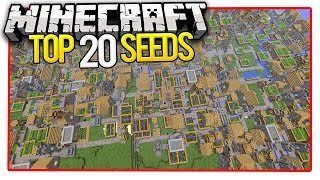 Minecraft Top 20 Seeds (Minecraft PE Seeds & M