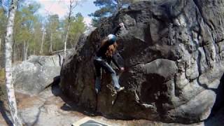 Video thumbnail: - (Franchard Isatis), 4-. Fontainebleau