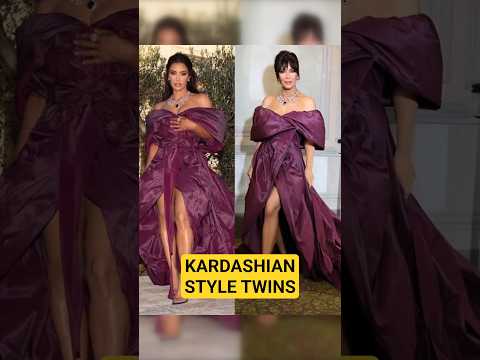 RIS JENNER BORROWS KIM'S DRESS
