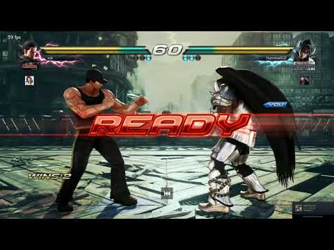 A great moment when two mishima titans clash