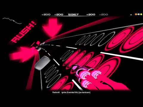 Audiosurf - Most intense moment #21 MODDED