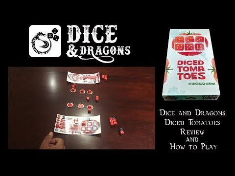 Dice and Dragons - Diced Tomatoes Review and How to Play