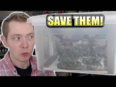Store & Transport Your Large Gaming Miniatures Like Mortarion