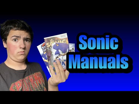 The CRAZY WORLD of Sonic Manuals