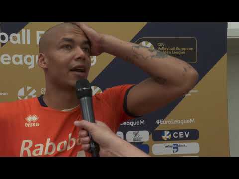 Nimir Abdel-Aziz: "We reached again our lever in the fifth set" #EuroLeagueM