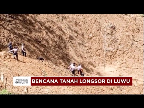 PRESISI UPDATE : BENCANA TANAH LONGSOR DI LUWU 01/03/2024 10.00