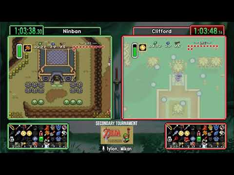 Ninban vs. Clifford, Race 3 (Part 2) - ALTTP Randomizer Secondary Tournament Fall 2017
