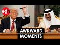 Trump S Most Awkward Moments From His Middle East Tour