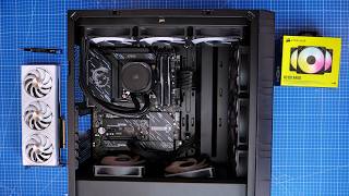 Corsair 3200D RS ARGB PC build guide (step-by-step guide)