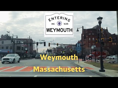 Weymouth, MA: Full City Tour from South to North (4K Driving Experience)
