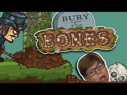BURY THE BONES!! | Free Online Games for Kids | Halloween 2016