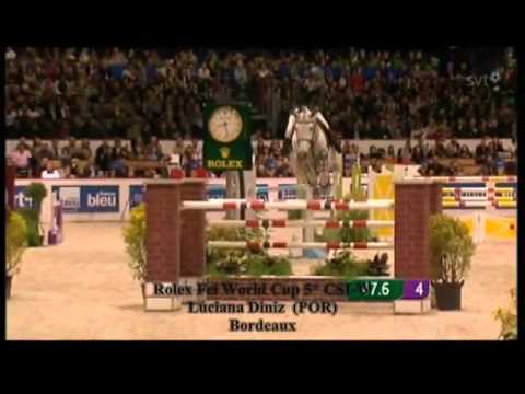Rolex Fei World Cup 5* CSI-W (Luciana Diniz) Bordeaux 2010