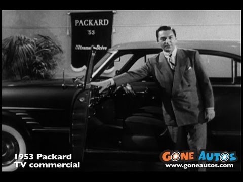 1953 Packard TV commercial