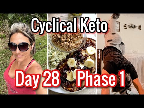 CYCLICAL KETO | CARB CYCLING | FULL DAY OF EATING FOR WEIGHT LOSS | 75 HARD PHASE 1 | IN WITH JEN