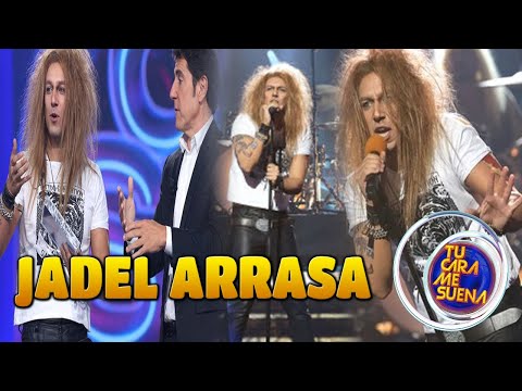 JADEL GANA TU CARA ME SUENA REVOLUCIONA A TODOS con su imitación a GUNS AND ROSES