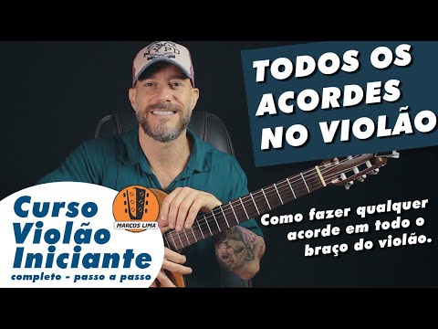 Maneira mais fácil do mundo de memorizar todos os acordes no violão