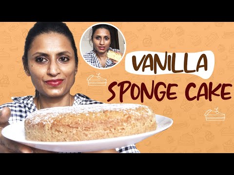 Vanilla Sponge Cake || Kousalya