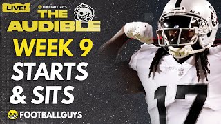 Week 9 Start/Sit with Sigmund Bloom and Chris Allen - LINEUP DECISIONS - Fantasy Football 2022