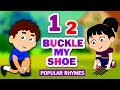 One Two Buckle My Shoe Nursery Rhymes Kindergarten Song Children Rhymes Koo Koo TV
