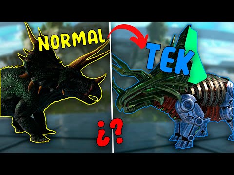 DIFERENCIAS ENTRE DINO NORMAL, TEK, TIPO X, TIPO R Y ABERRANTE - ARK